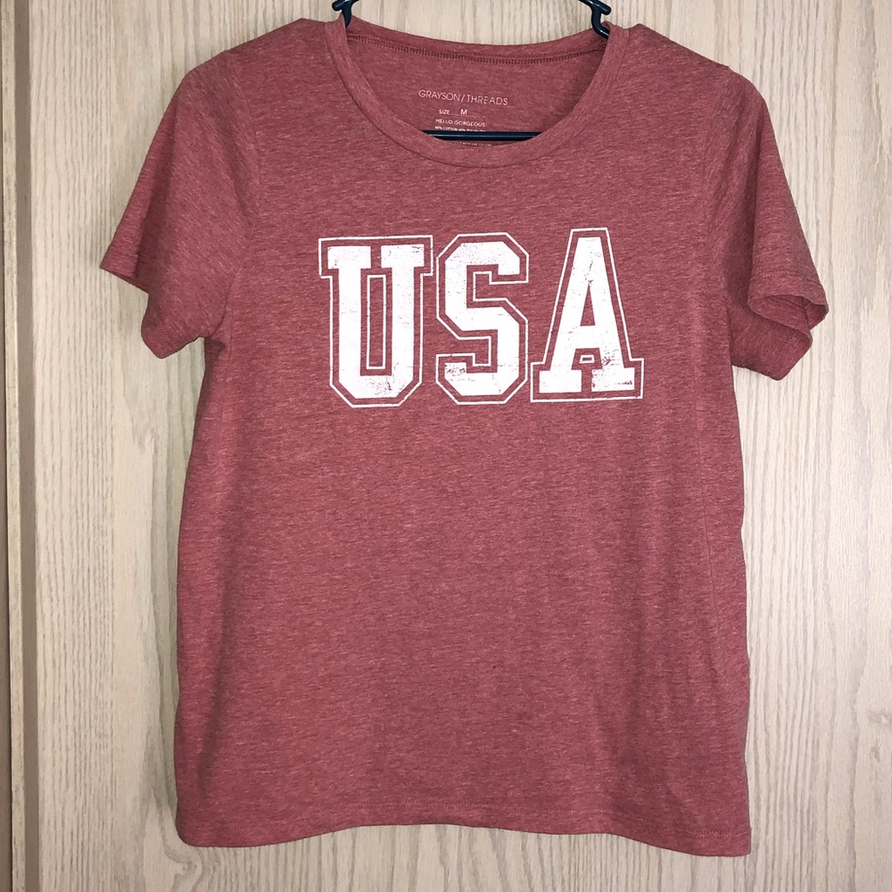 Grayson Threads USA T-Shirt, Size Medium